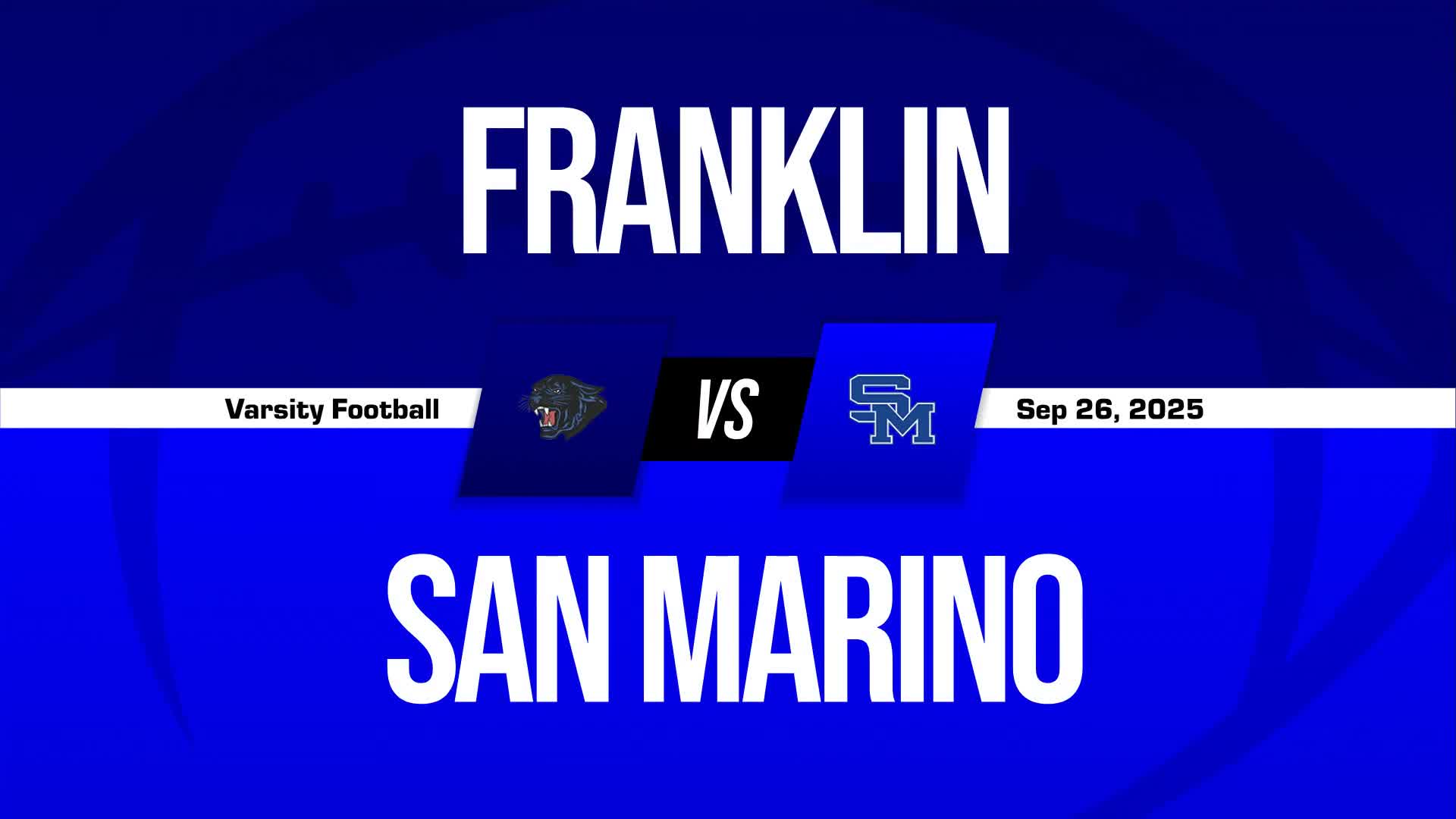 Football Recap: Franklin Snaps Five-Game Streak of Wins at Home