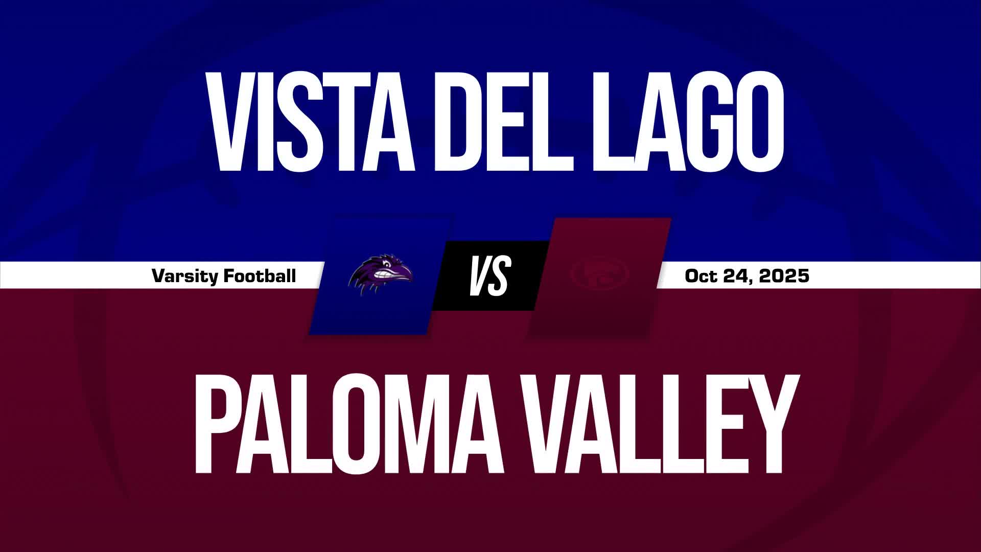 Football Game Preview: Vista del Lago Ravens vs. JW North Huskies