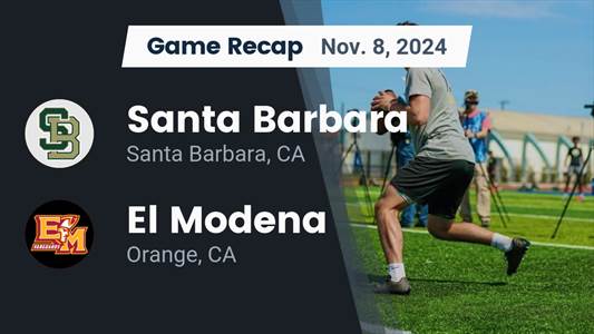 Football Recap: Santa Barbara Takes a Loss