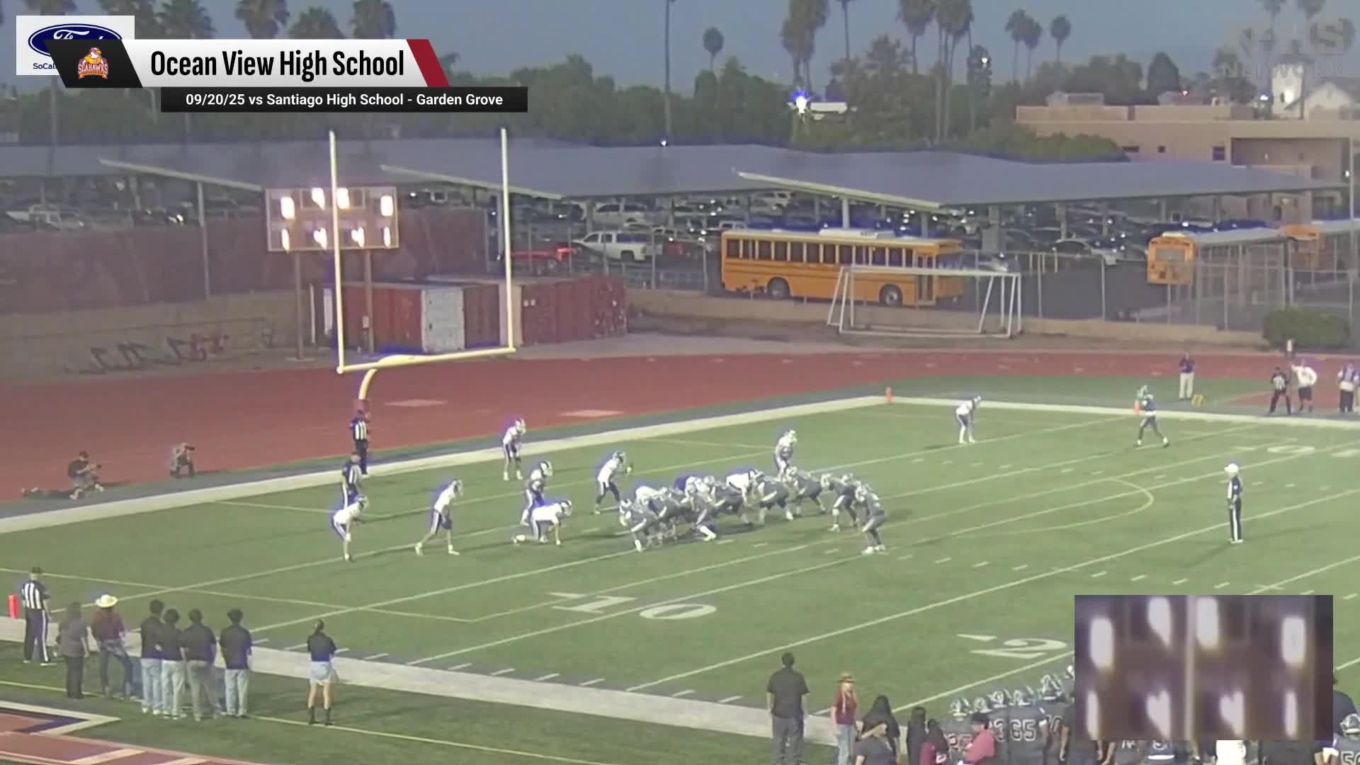 Football Recap: Santa Ana Valley Takes a Loss