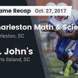 Football Game Preview: St. John's vs. Charleston Math & Science