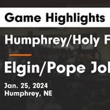 Elgin/Pope John piles up the points against Chambers/Wheeler Central