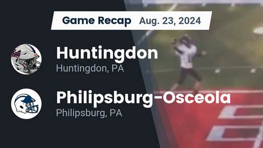 Football Recap: Huntingdon Starts Season with  Loss at Home