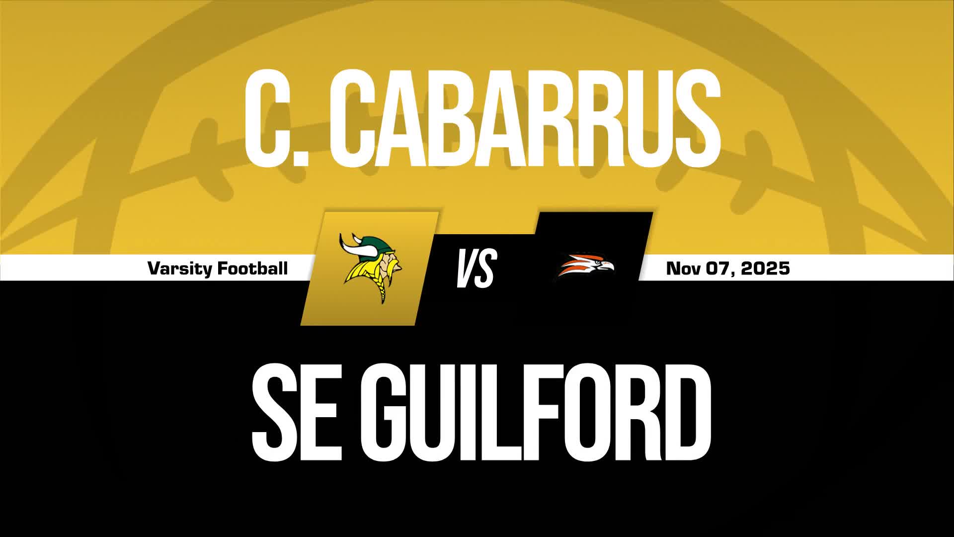Football Recap: Central Cabarrus Comes Up Short