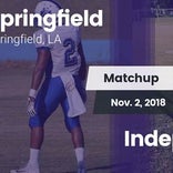 Football Game Recap: Springfield vs. Independence