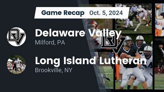 Football Recap: Delaware Valley Drops Highest Score of Season Against Long Island Lutheran