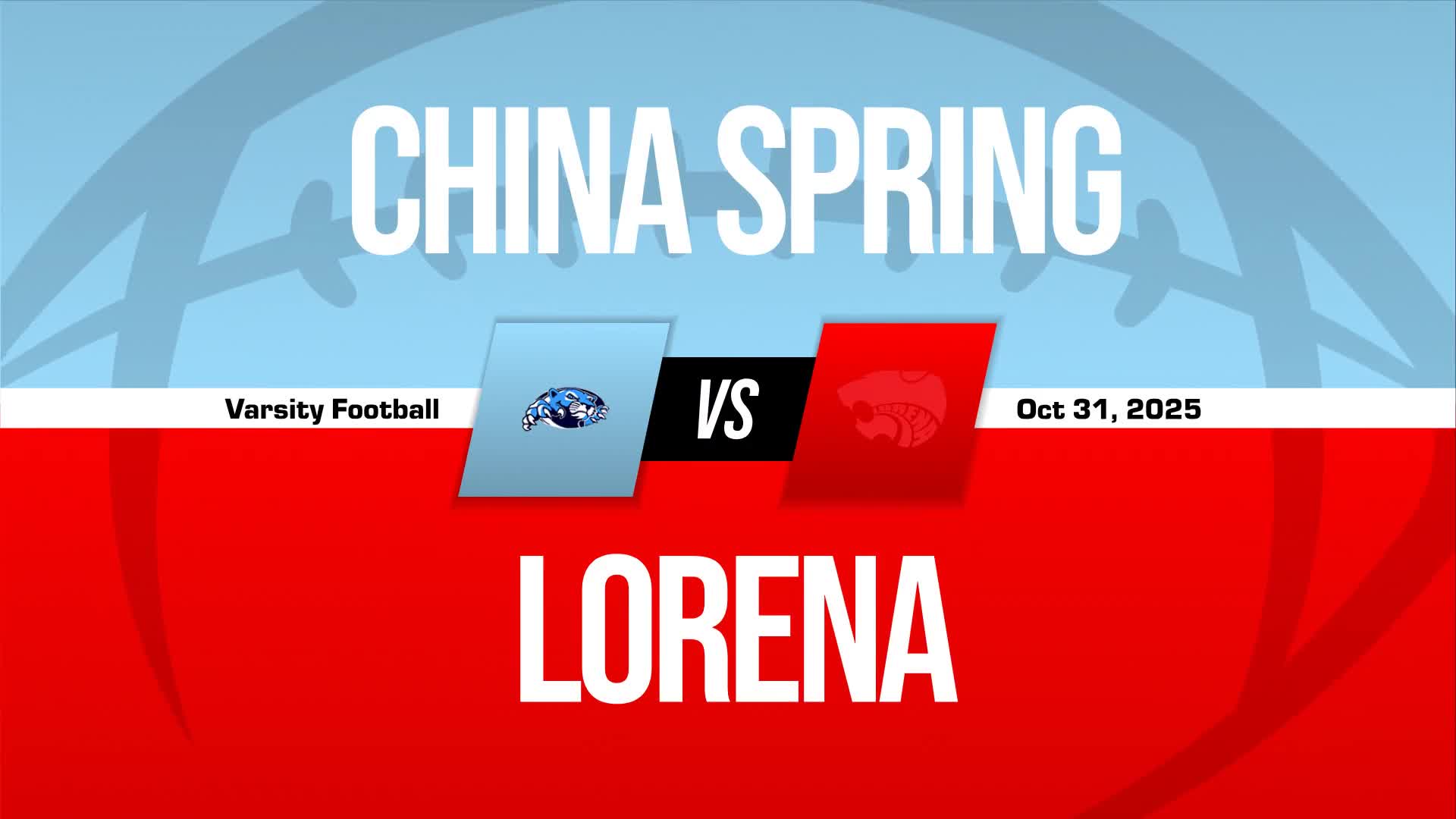 Football Game Preview: China Spring Cougars vs. La Marque Cougars + How To Watch