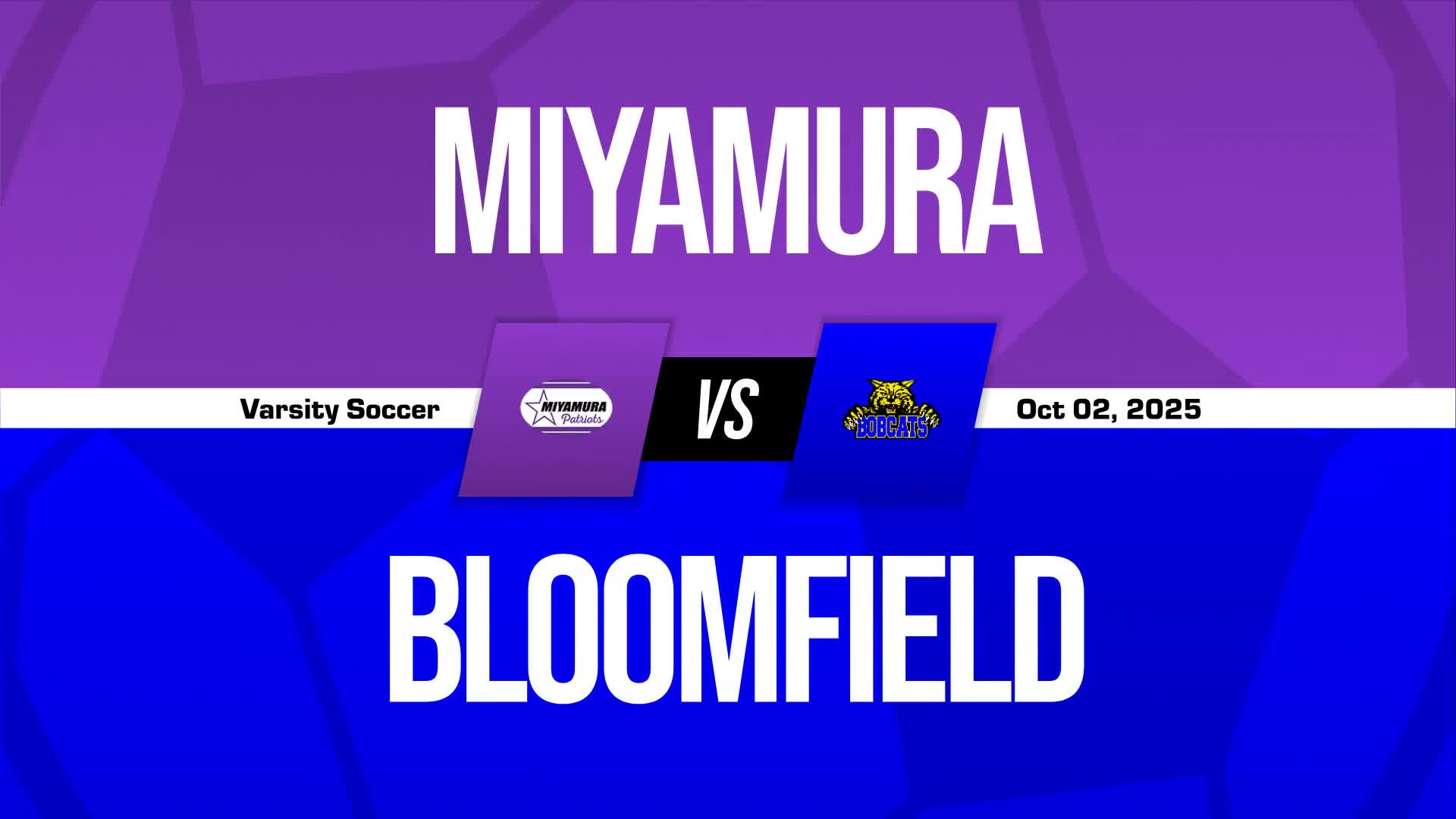 Soccer Game Preview: Miyamura vs. Bloomfield
