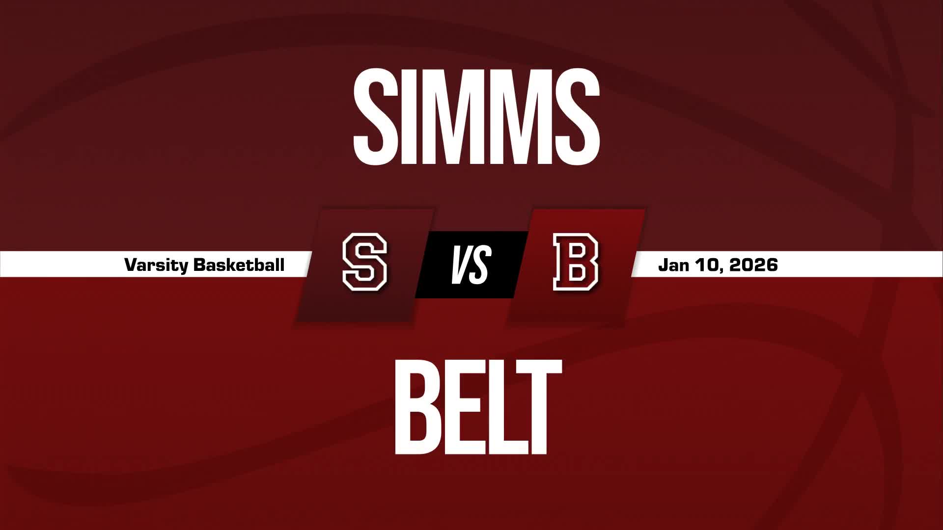 Basketball Recap: Belt Piles Up the Points Against Simms