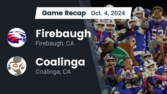 Football Recap: Firebaugh Takes a Loss