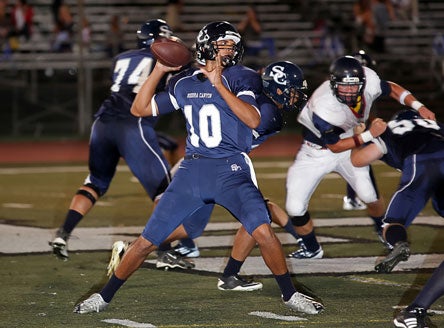 Sierra Canyon's Tyler Stewart took a program in its infancy all the way to a state title, and that was what earned him the MaxPreps California Division IV Player of the Year award