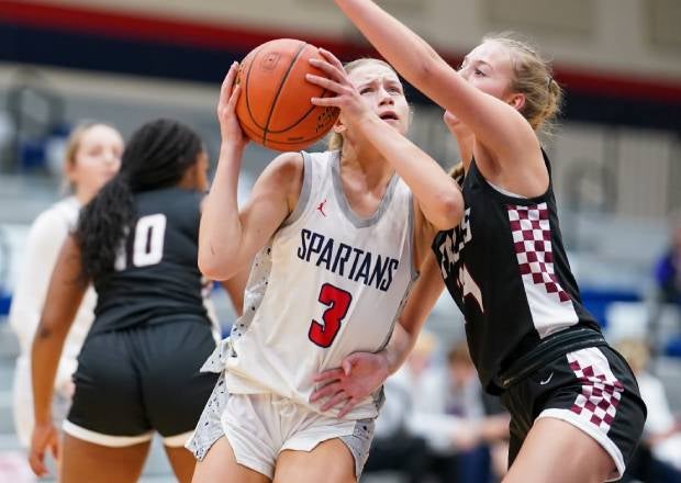 Brookfield East senior Maya Kovacic  has the Spartans off to a 1-1 start and No. 8 in Division 1 in the first MaxPreps/WBCA Coaches Poll of the 2025-26 season. (FILE PHOTO: David Feyen)