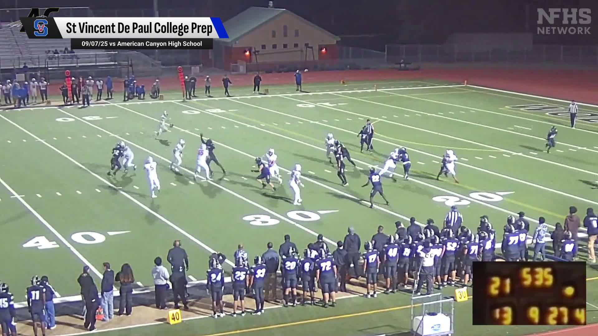 Football Game Preview: St. Vincent de Paul Mustangs vs. Montgome