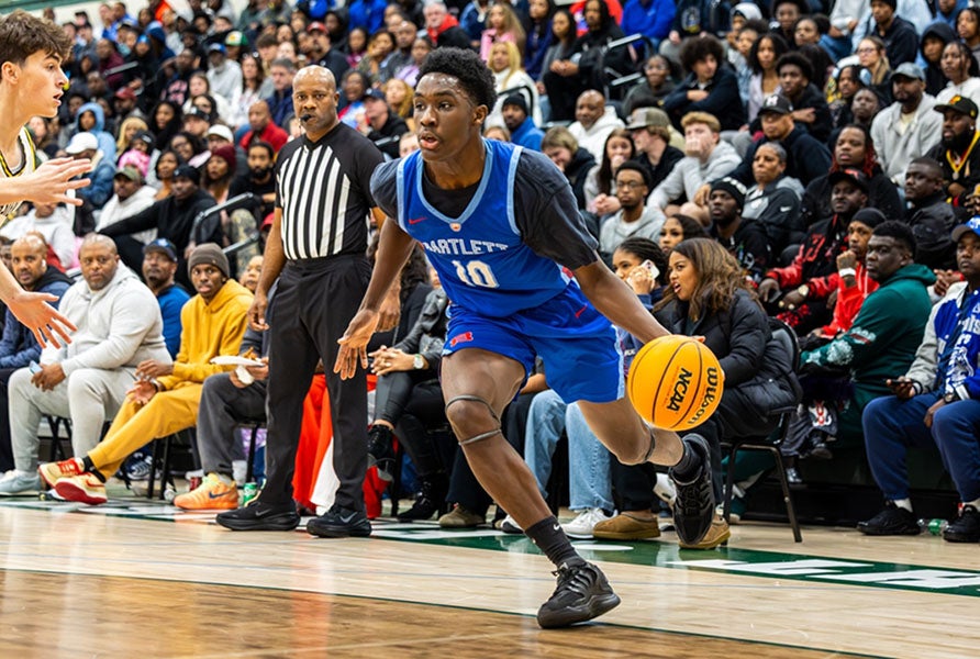 Regarded as a top 50 Class of 2027 prospect, Dylan Jones came into the game averaging 16.1 points per game. (FILE PHOTO: Wes Hale)