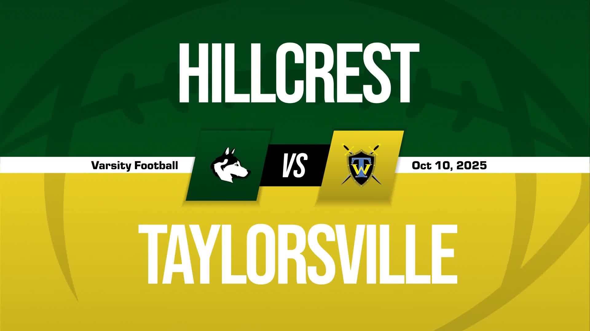 Football Recap: Taylorsville Takes a Loss