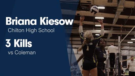 Briana Kiesow Game Report: vs New London