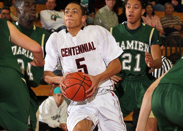 Senior guard Sam Finley is averaging more than 20 points per game for No. 17 Centennial.