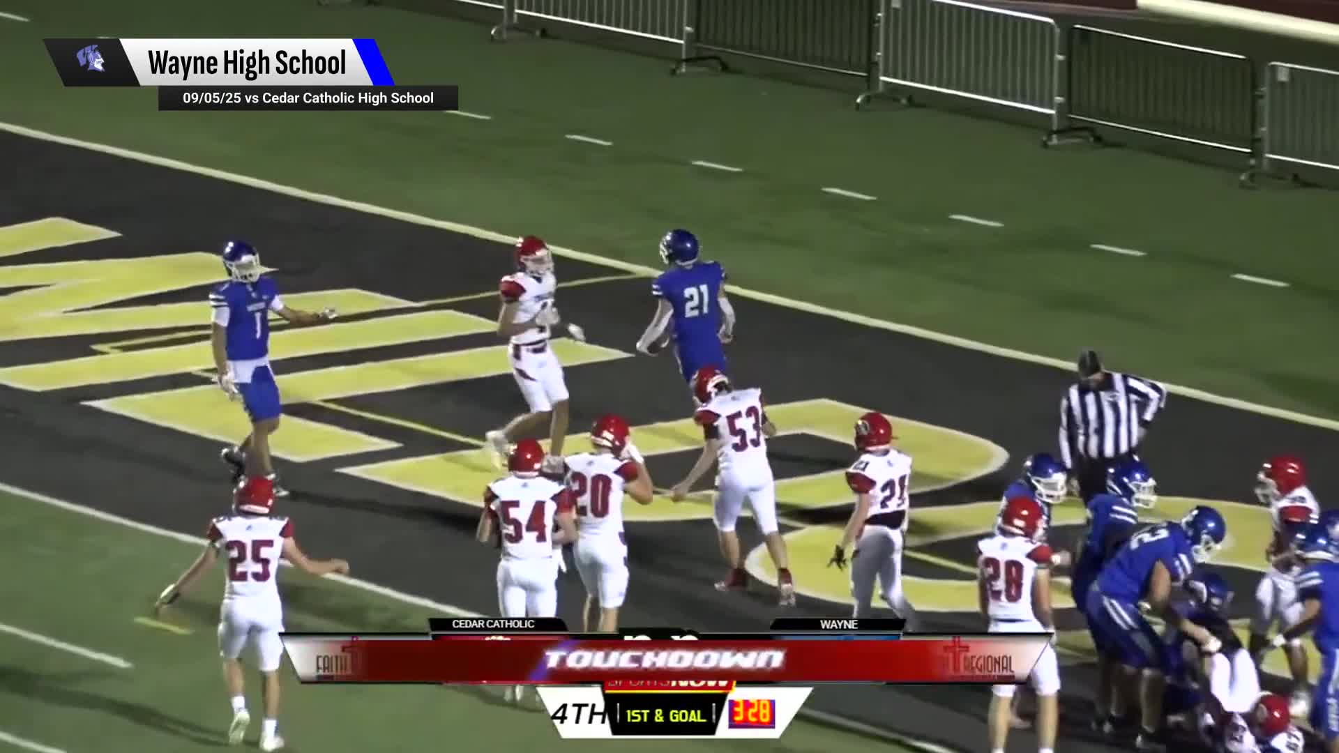 Football Recap: Pierce Drops Highest Score of Season Against Wayne + How To Watch