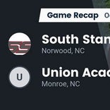 Football Game Recap: Union Academy Cardinals vs. South Stanly Rowdy Rebel Bulls