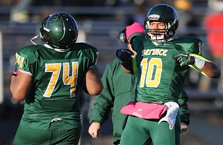 Service is second in Alaska with 41 wins over the past five seasons.
