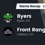 Football Game Preview: Rocky Mountain Lutheran vs. Front Range C