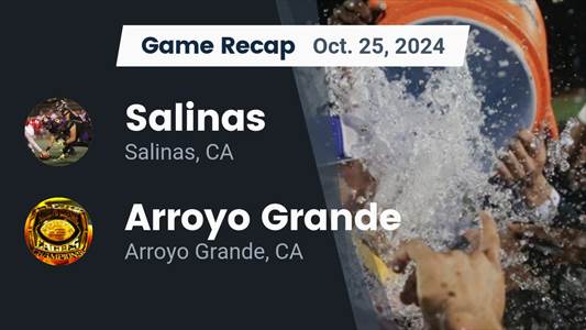 Football Recap: Salinas Picks Up Sixth Consecutive  Win