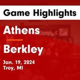 Basketball Game Recap: Athens Red Hawks vs. Berkley Bears