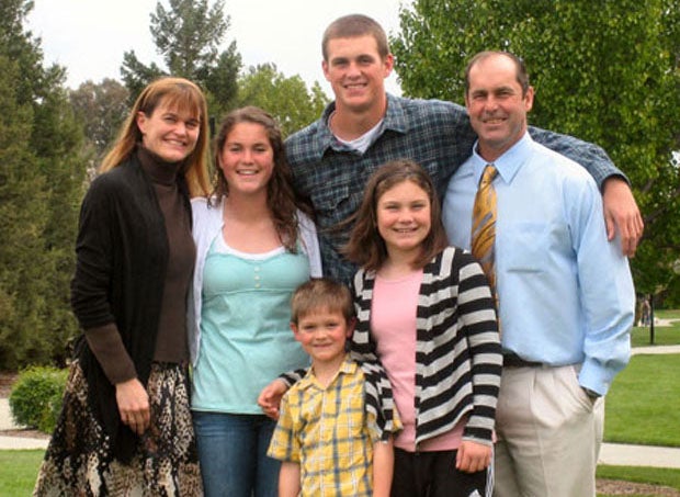 John Mannion's family (left to right): Inga, Katie, Brian, Sean, Megan and John.