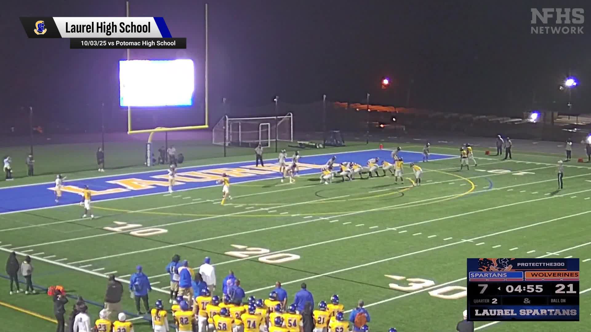 Football Recap: Eleanor Roosevelt Skates Past Laurel with Ease + How To Watch