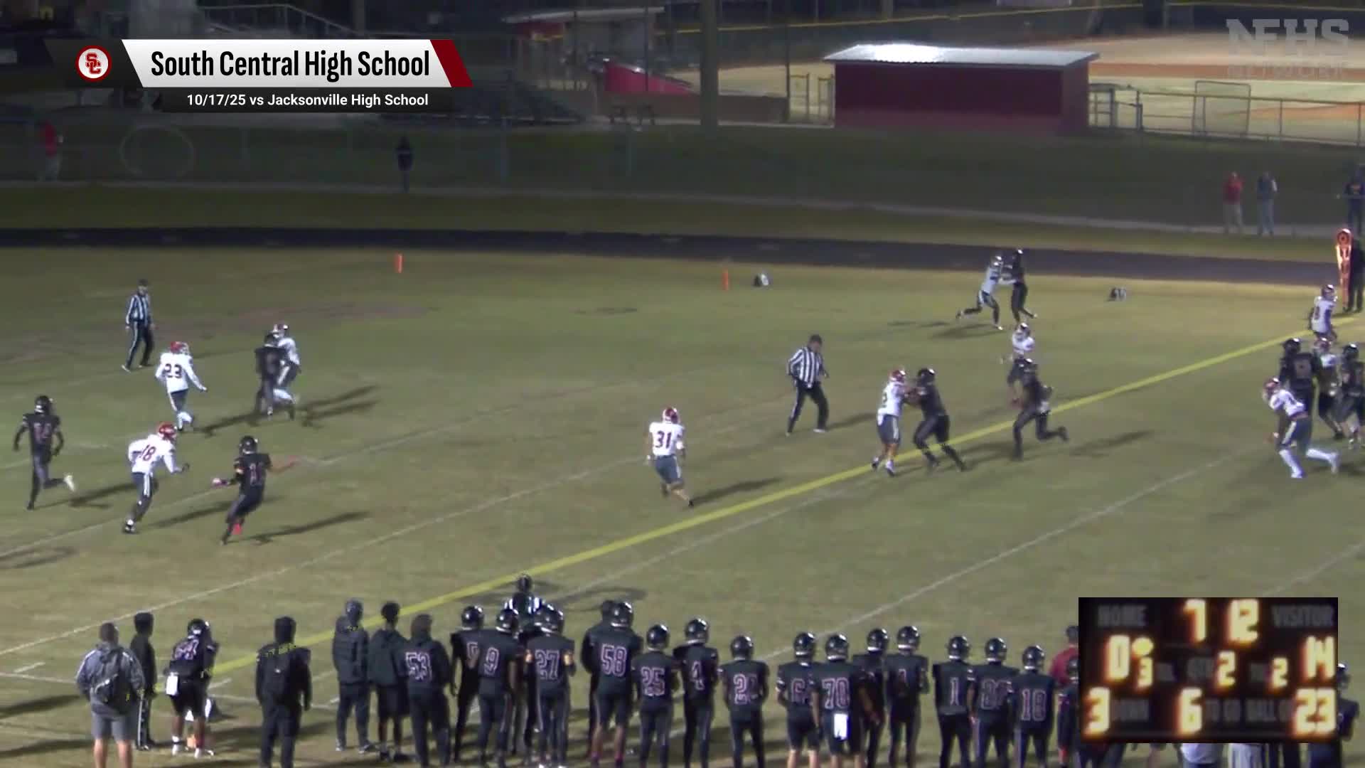 Football Recap: Justyn Perry Leads South Central's Defense  on Thursday + How To Watch