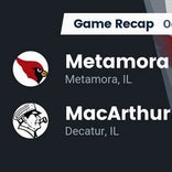 Football Game Recap: MacArthur Generals vs. Metamora Redbirds