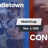 Football Game Recap: Middletown vs. Concord