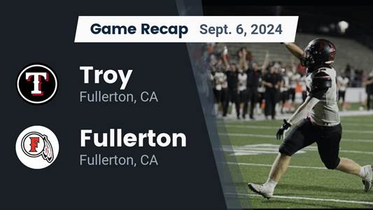 Football Recap: Fullerton Falls Despite Strong Effort from  Zach
