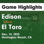 Basketball Game Recap: Edison Chargers vs. Mira Costa Mustangs