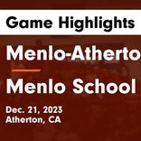Basketball Game Recap: Menlo-Atherton Bears vs. Menlo School Knights