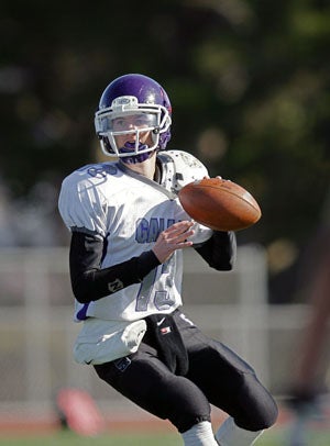 Galileo's Kyle Nelson leads all Bay Area
quarterbacks with 41 touchdown passes. 