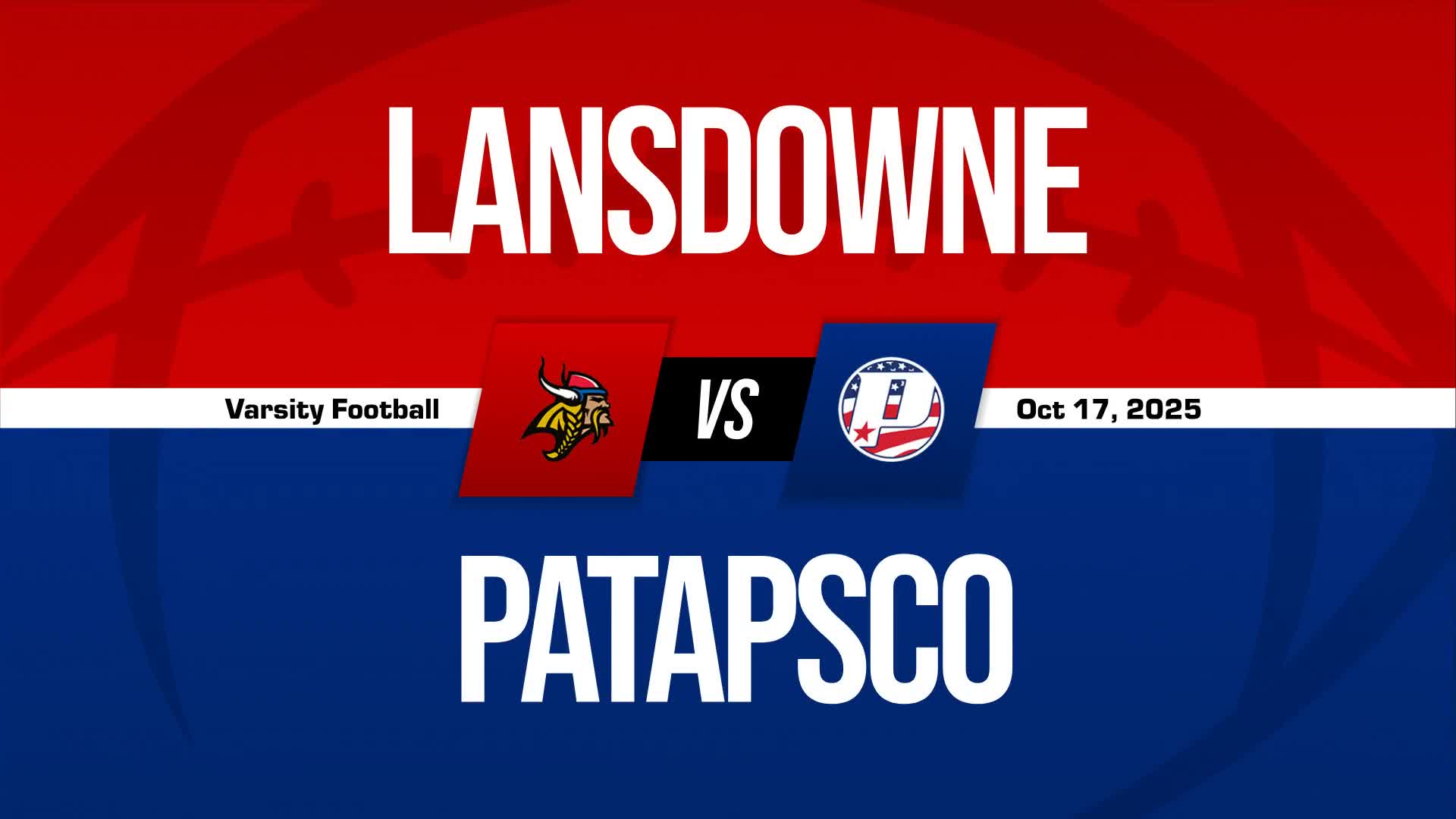 Football Game Preview: Patapsco Patriots vs. Chesapeake Bay Hawks + How To Watch