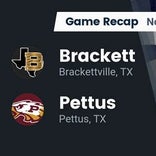 Brackett piles up the points against Pettus