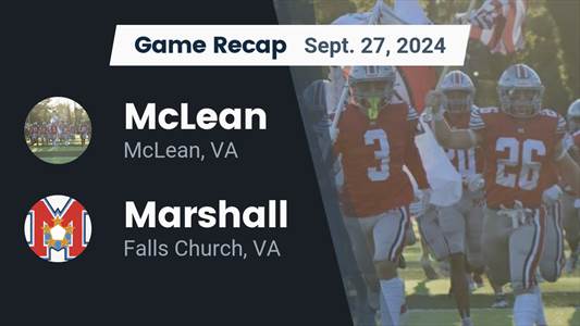 Football Recap: McLean Comes Up Short