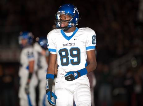 Malcolm Moore of Minnetonka is our pick as an All-State wide receiver.