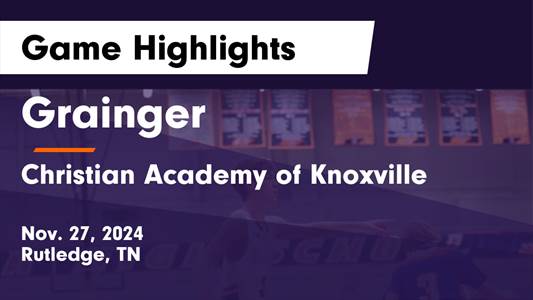 Basketball Recap: Christian Academy of Knoxville Extends Winning Streak ...