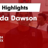 Dawson piles up the points against Alief Hastings