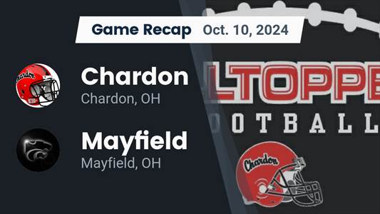 Football Recap: Chardon Picks Up Fourth Consecutive  Victory