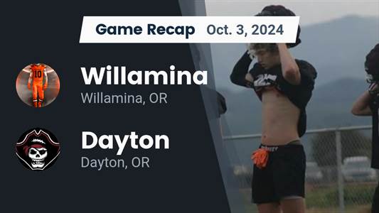 Football Recap: Willamina Comes Up Short