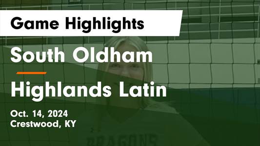 Volleyball Game Preview: South Oldham Dragons vs. Oldham County 