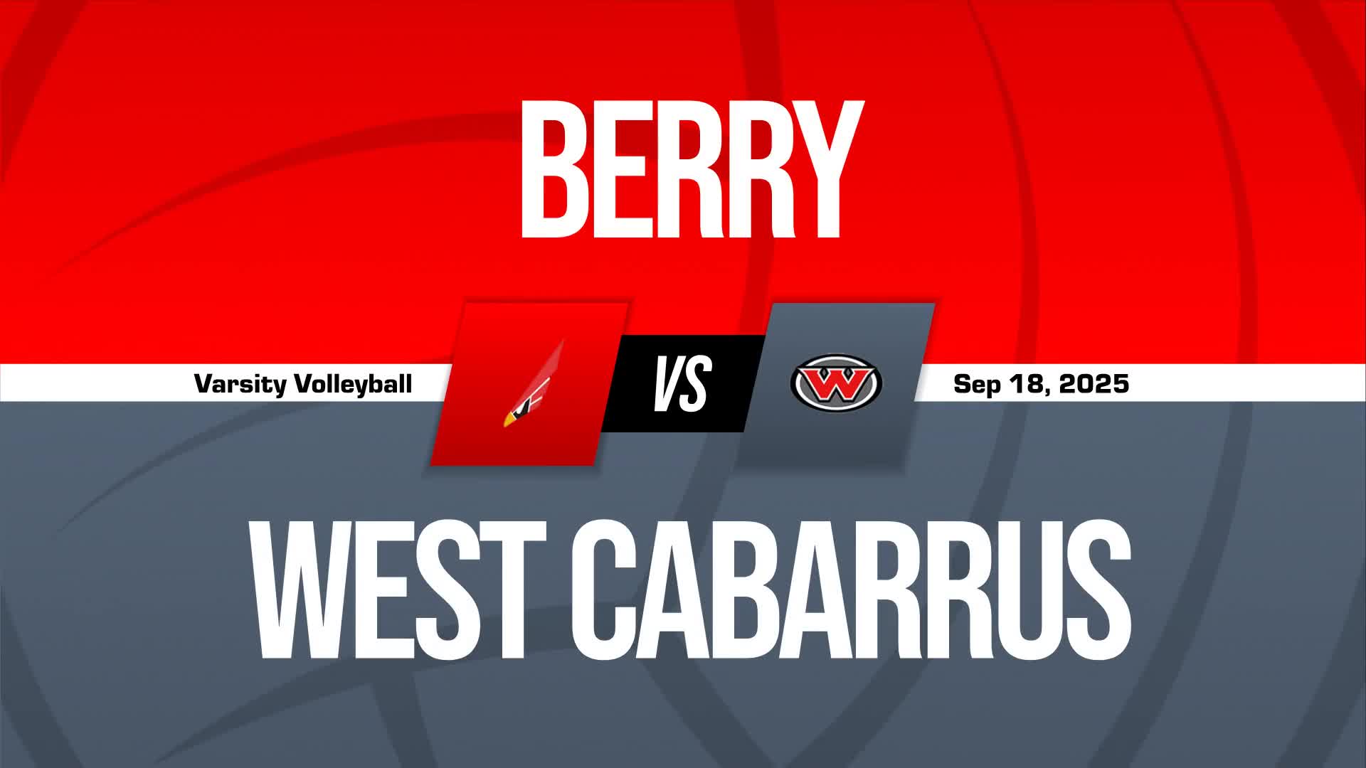 Volleyball Recap: West Cabarrus Comes Up Short