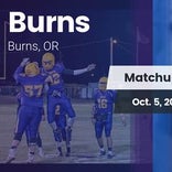 Football Game Recap: Umatilla vs. Burns
