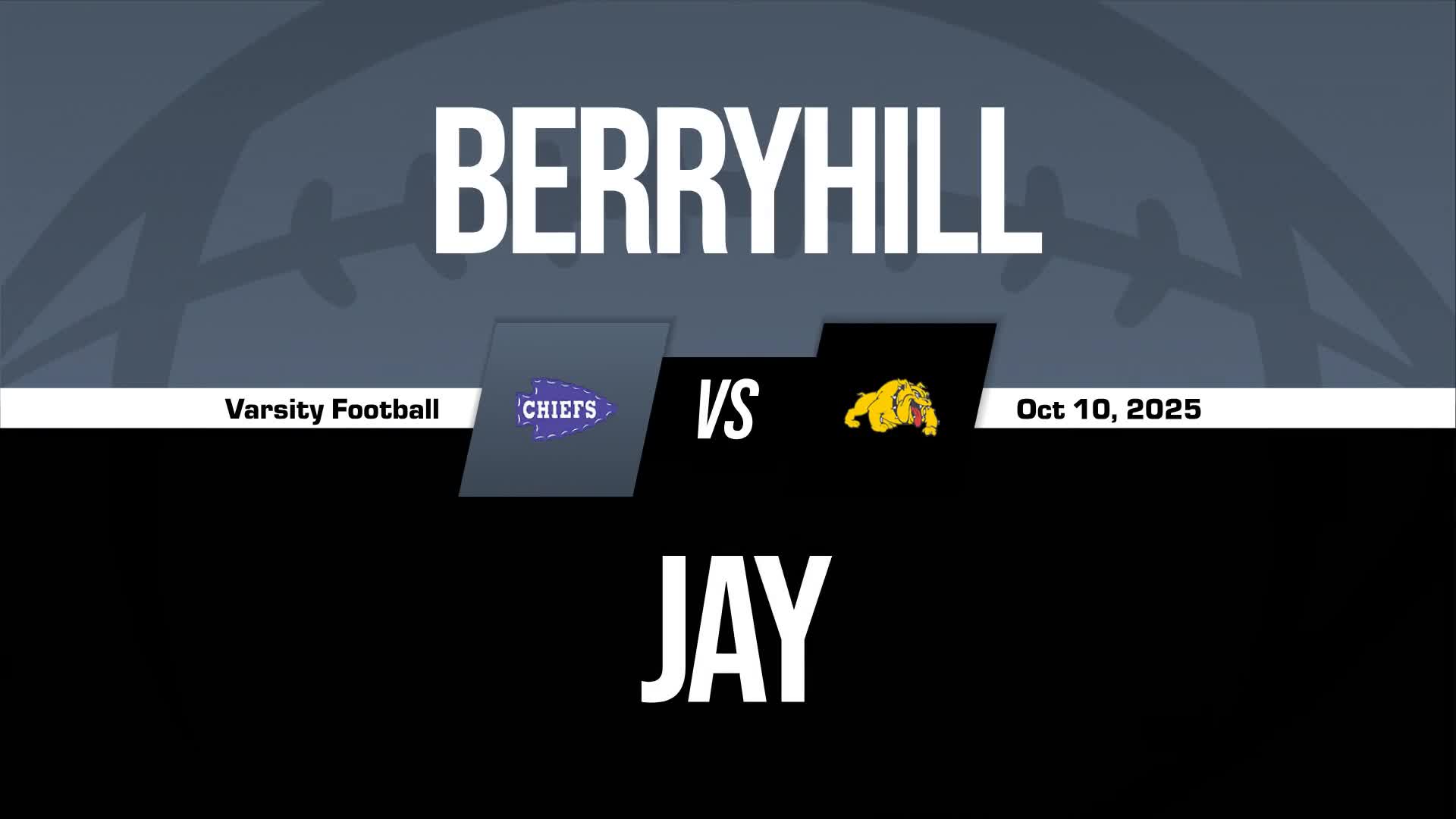 Football Game Preview: Berryhill Chiefs vs. Vinita Hornets