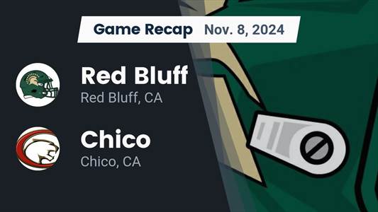 Football Recap: Kayden Leaf Leads Red Bluff to Victory over Chic