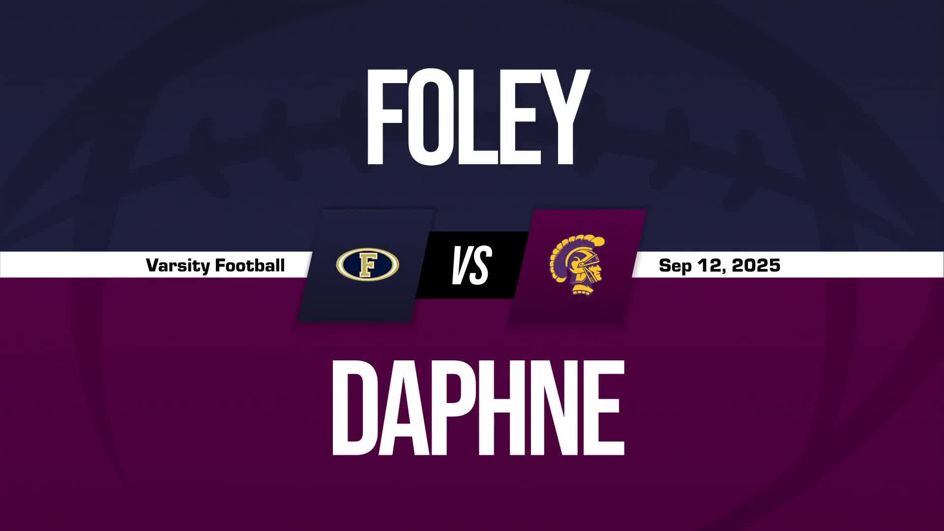 Football Recap: Foley Comes Up Short